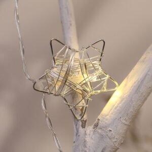 20 LEDs Teenage Style Warm Fairy Decorative Lamp for Christmas, Wedding, Bedroom