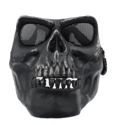 S-OG-1629B_2.jpg High Intensity Terrifying Evil Facepiece Skeleton Anti BB Bomb Face Mask with Elastic Bands - Image 3