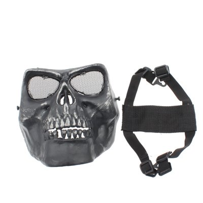 S-OG-1629B_6.jpg High Intensity Terrifying Evil Facepiece Skeleton Anti BB Bomb Face Mask with Elastic Bands - Image 7