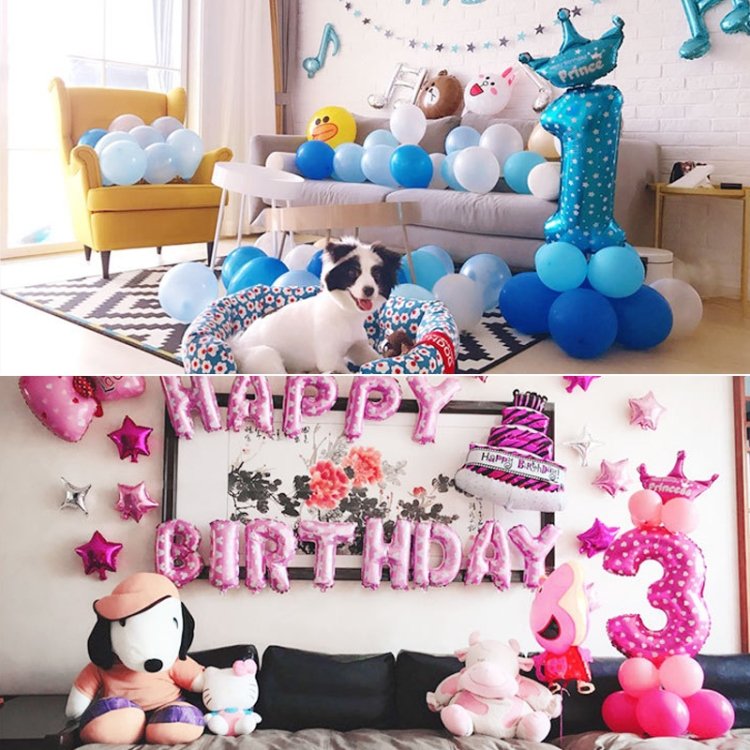 TBD050085701_B2.jpg Number Foil Balloon Happy Birthday Decoration - Image 4