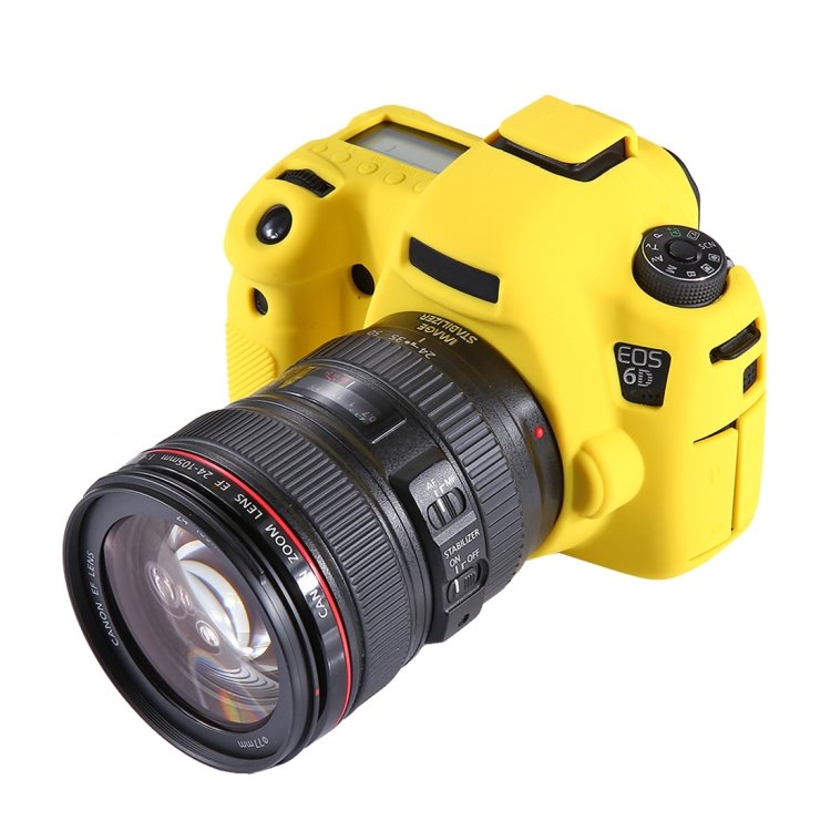 puluz soft silicone protective case for canon eos 6d