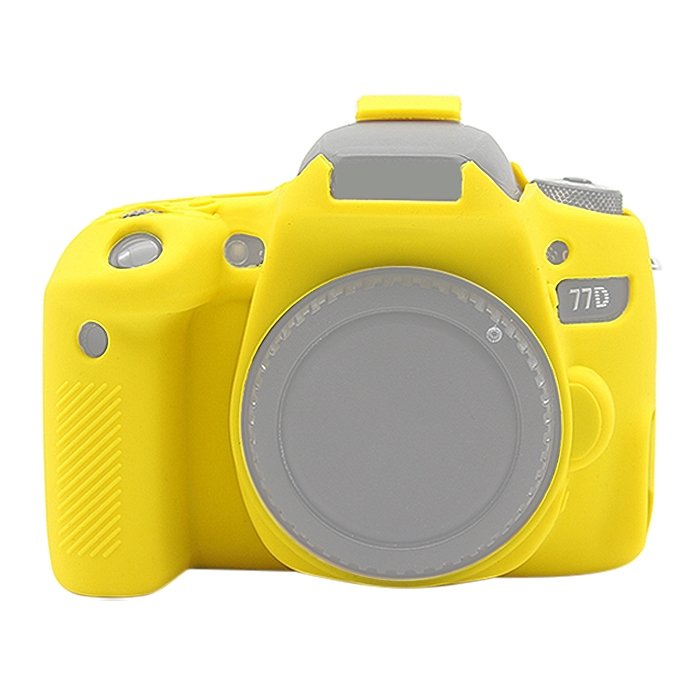 puluz soft silicone protective case for canon eos 77d